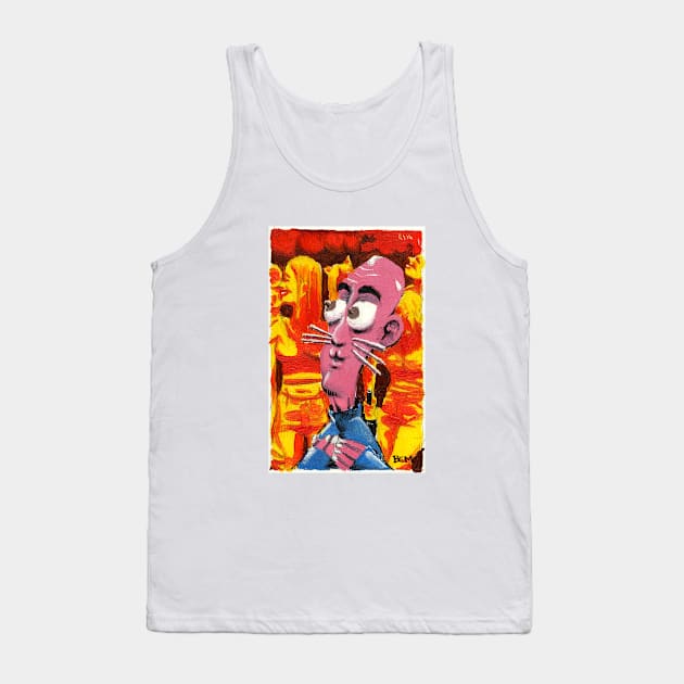 Mr. Pussy Tank Top by Bernie_Mireault